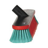 Vikan 370mm vehicle brush with water channel, soft bristles, and ergonomic handle for scratch-free cleaning.