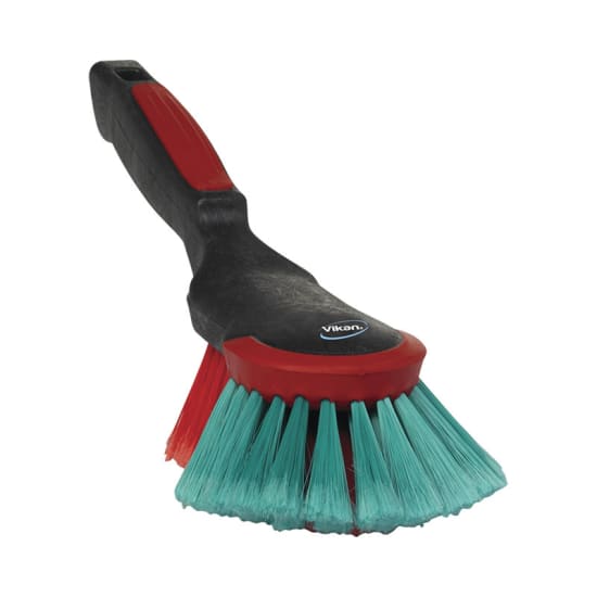 Vikan Soft/Split Bristle Vehicle Hand Brush with ergonomic handle and gentle filaments for effective, scratch-free vehicle cleaning.