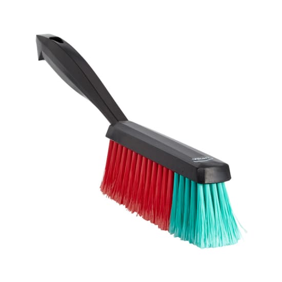 Vikan 330mm soft bristle bannister brush for gentle cleaning of delicate surfaces and tight spaces.