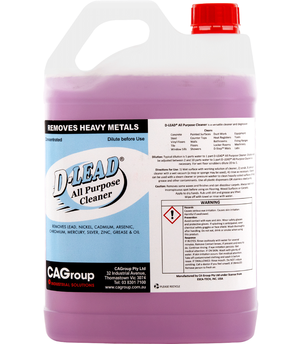 D-Lead Metal Remover All Purpose Cleaner 5L (Each)
