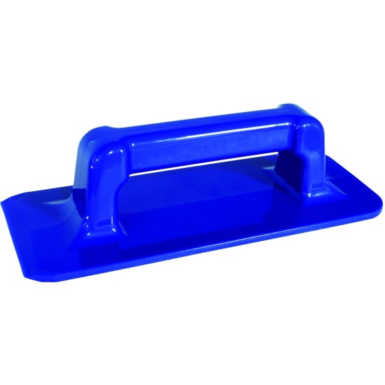 Versatile blue Filta Glomesh Hand Bug scrubbing tool for efficient cleaning on tiles, walls, and surfaces; no pads included.