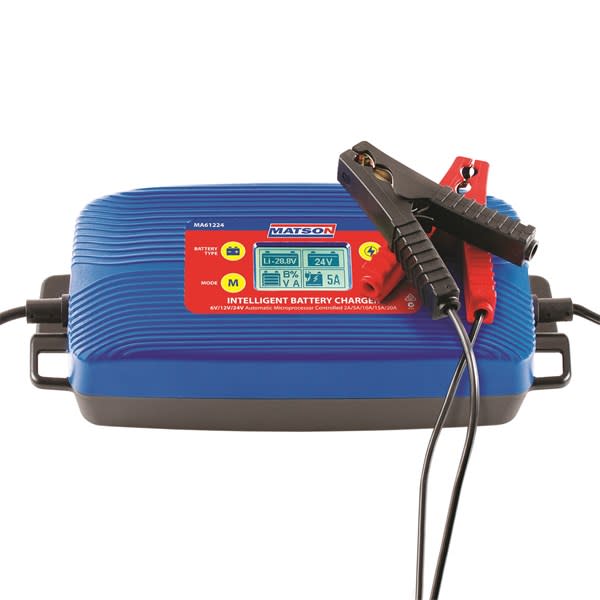 Matson Multi-Voltage Battery Charger 6/12/24V