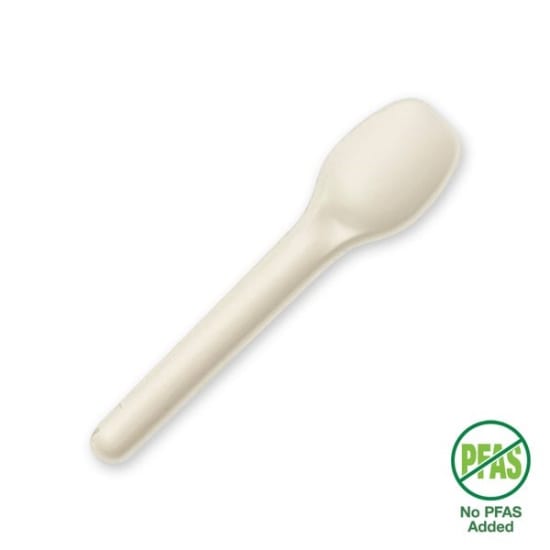 BioPak Plant Fibre Teaspoon-11cm-50 Pack