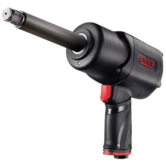 M7 Air Impact Wrench features 2030Nm torque, lightweight magnesium housing, and a 3/4in drive for heavy-duty applications.