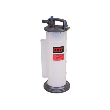 M7 Pneumatic Fluid Extractor with 9L capacity for easy vehicle fluid removal without jacking up the car.