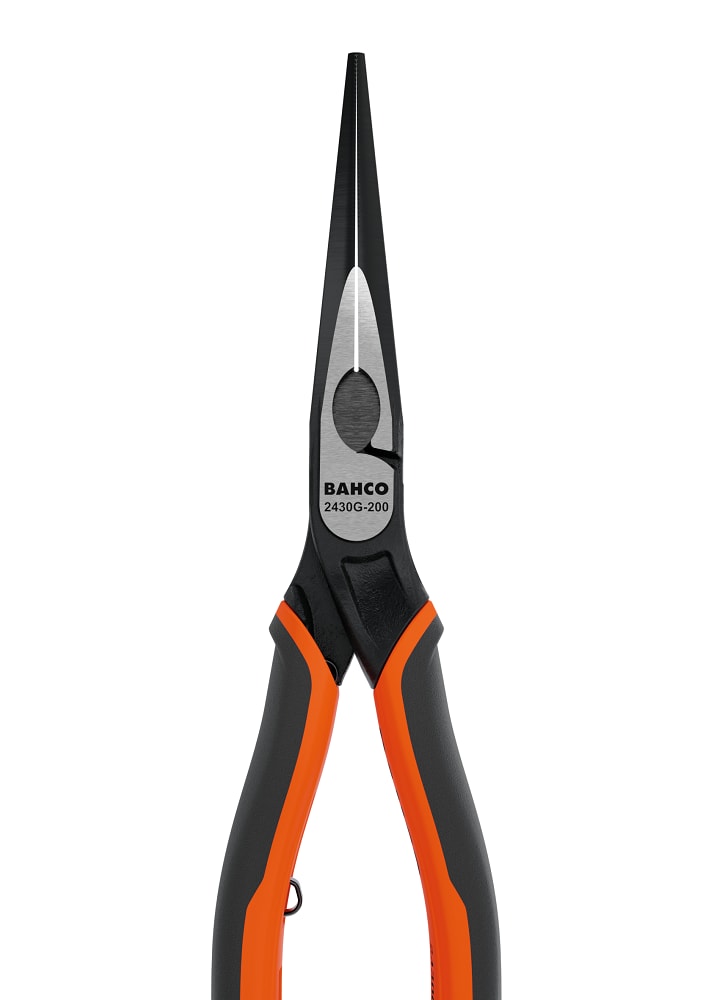 Bahco ERGO Long Snipe Nose Pliers 200mm