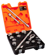 Bahco 17 Piece Socket Set 3/4in