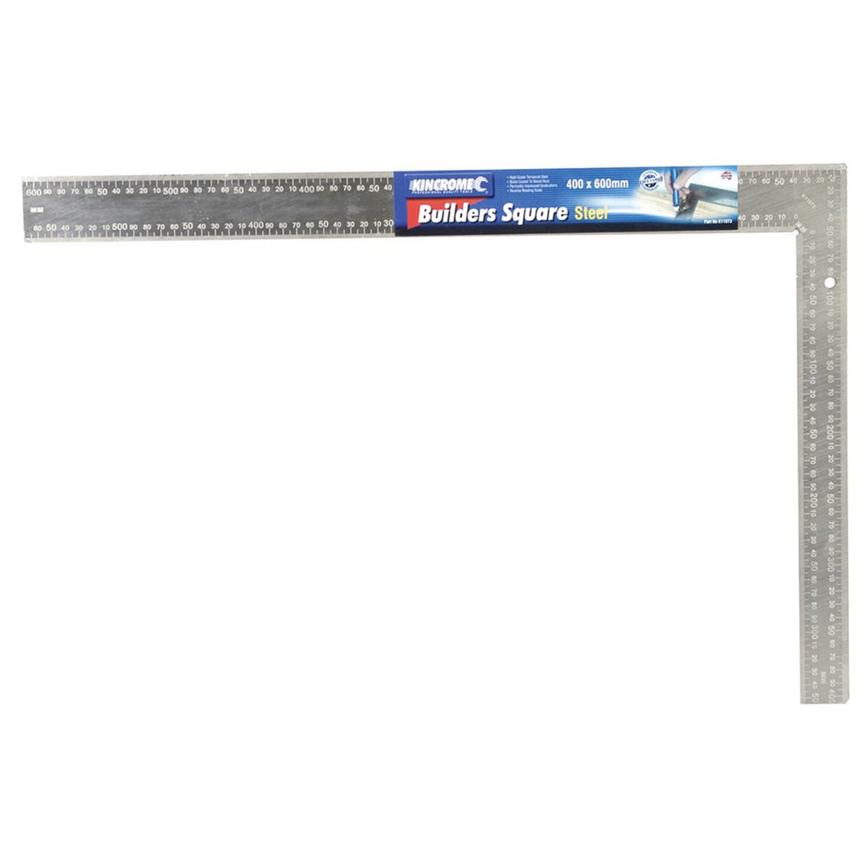Kincrome Builders Square Steel 400 x 600mm
