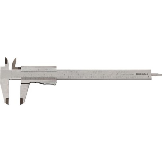 Teng Vernier Caliper 150mm - precision measuring tool with stainless steel, dual scales, and protective case for accurate results.