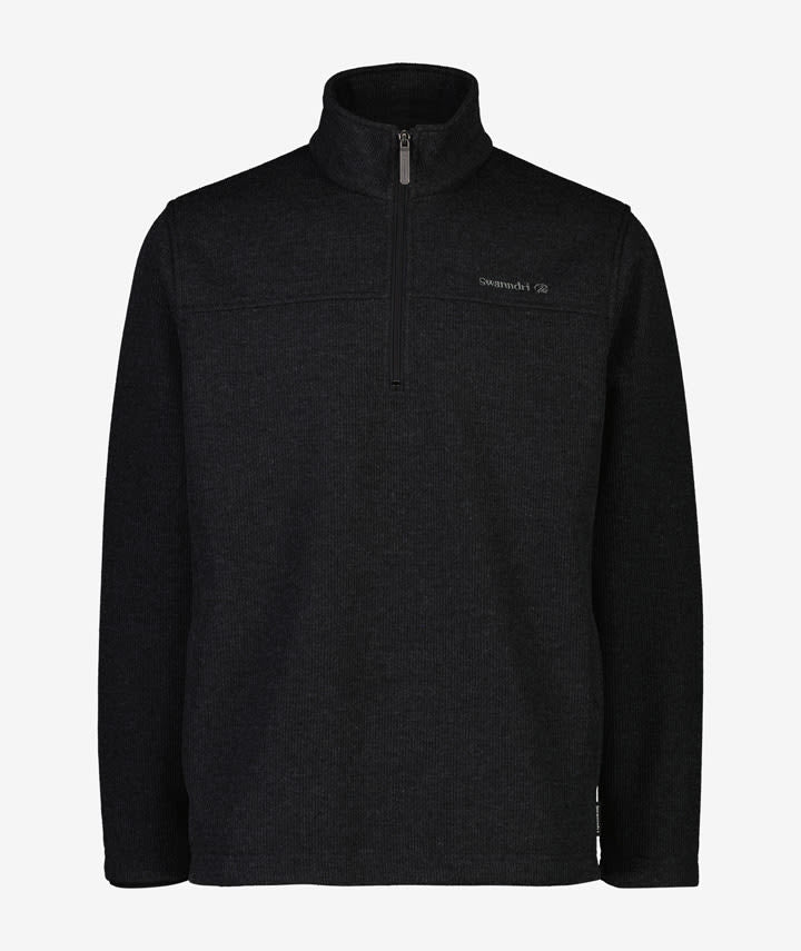 Swanndri, Weka Fleece Pullover - Charcoal (Size: S)