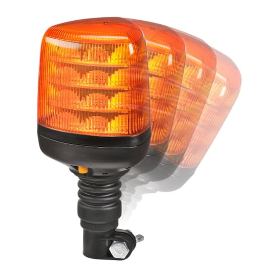 Narva Aerotech Tall Amber LED strobe pole, designed for maximum safety and visibility in harsh conditions with flexible mounting options.