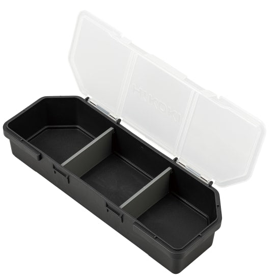 HiKOKI Multi Cruiser Accessory Case with Organiser Trays for efficient and durable storage of larger tools and accessories.