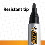 BIC ECO Vivid Permanent Marker Assorted (Box of 4)