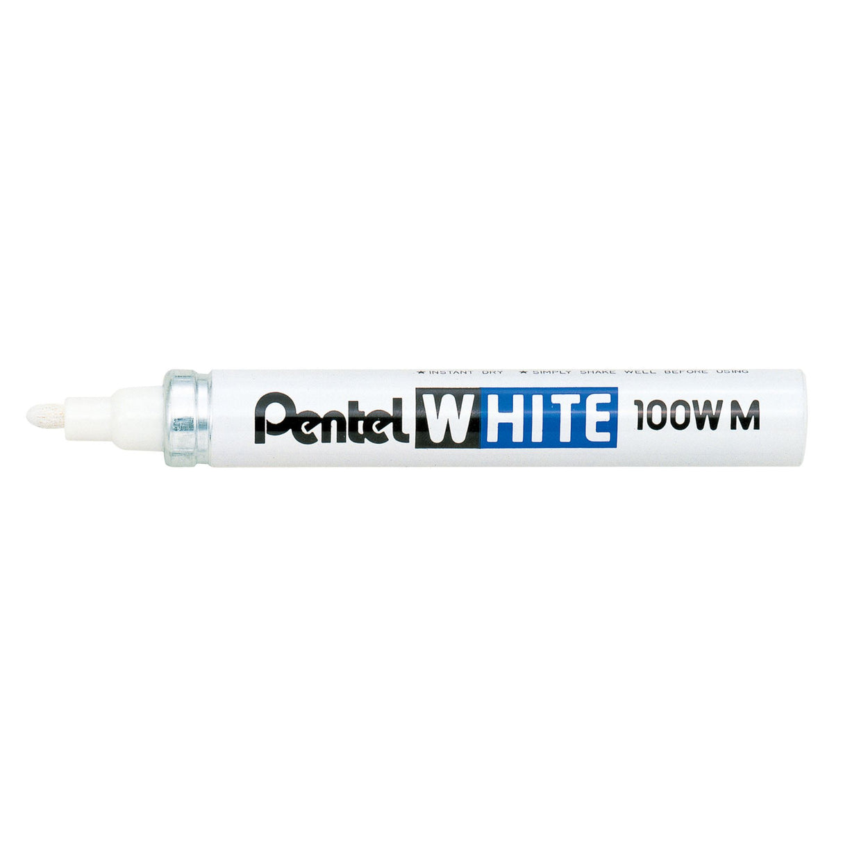 Pentel Permanent Marker Medium Bullet 2.5mm White (Each)