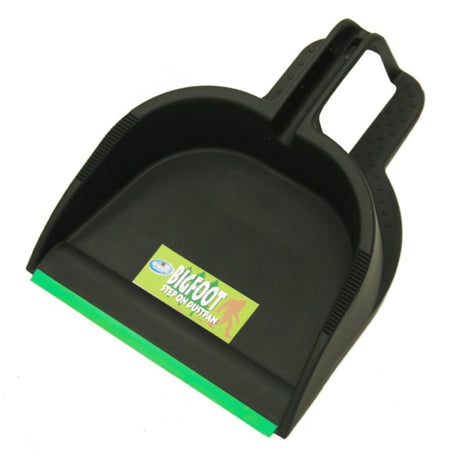 Bigfoot Step On Dustpan with 340mm mouth for hands-free cleanup at home or jobsite, durable and easy to use.