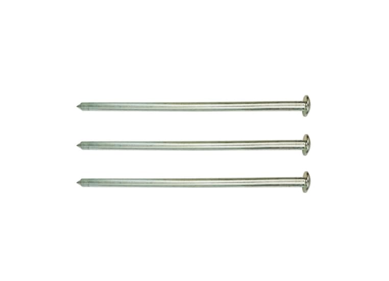 3 Piece Asphalt Anchoring Kit with 300mm spikes for securely installing wheel stops and speed humps in asphalt surfaces.
