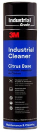 3M Citrus Base Cleaner in a 525g bottle, an eco-friendly degreaser for dirt, grease, and adhesives with a refreshing citrus scent.