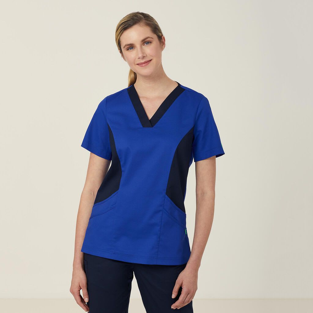 NNT, Antibacterial Active Nightingale Scrub Top - COBALT (CO) - 3XL