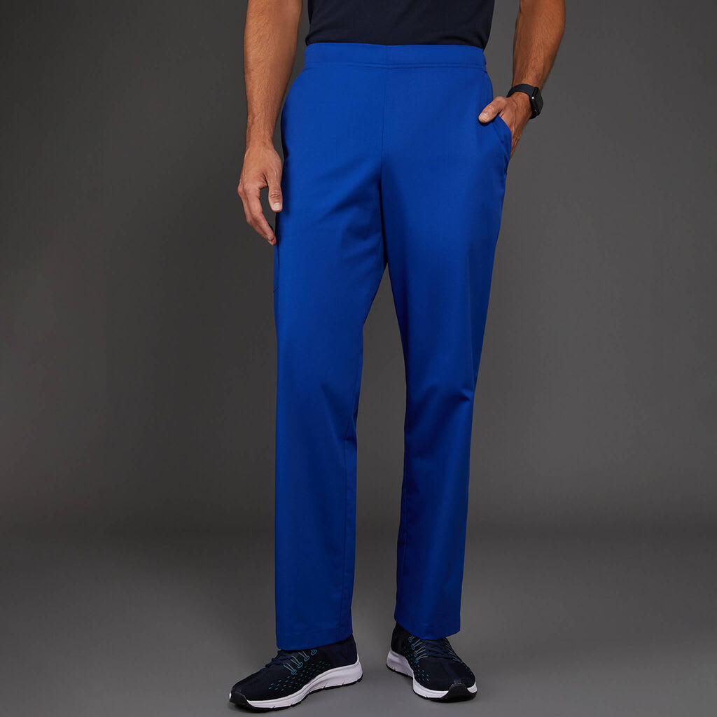NNT, Unisex Antibacterial Swan Scrub Pant, CATQ4B - COBALT (CO) - XS