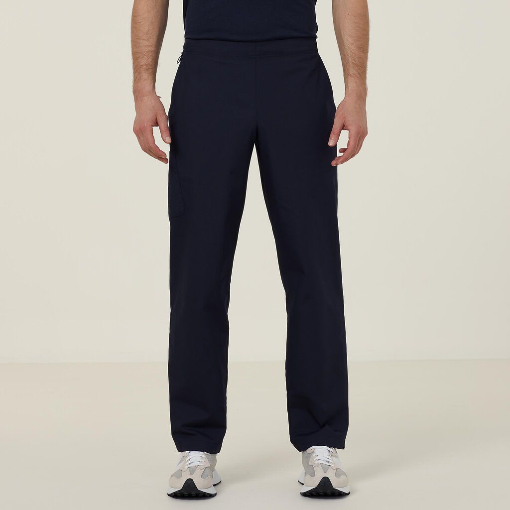 NNT, Unisex Antibacterial Swan Scrub Pant, CATQ4B - Midnight (Size: L)