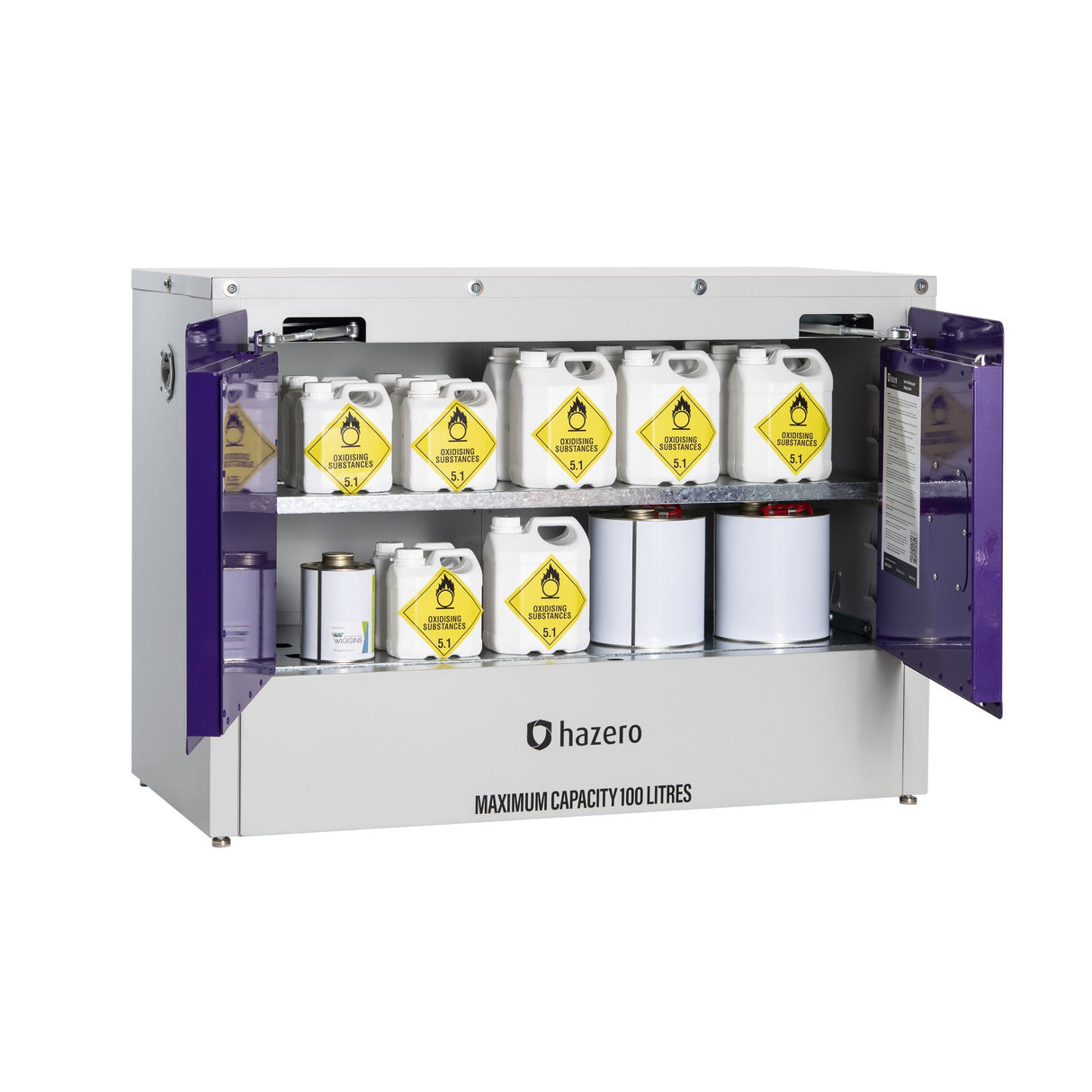 Hazero Oxidising Agent Cabinet 100L
