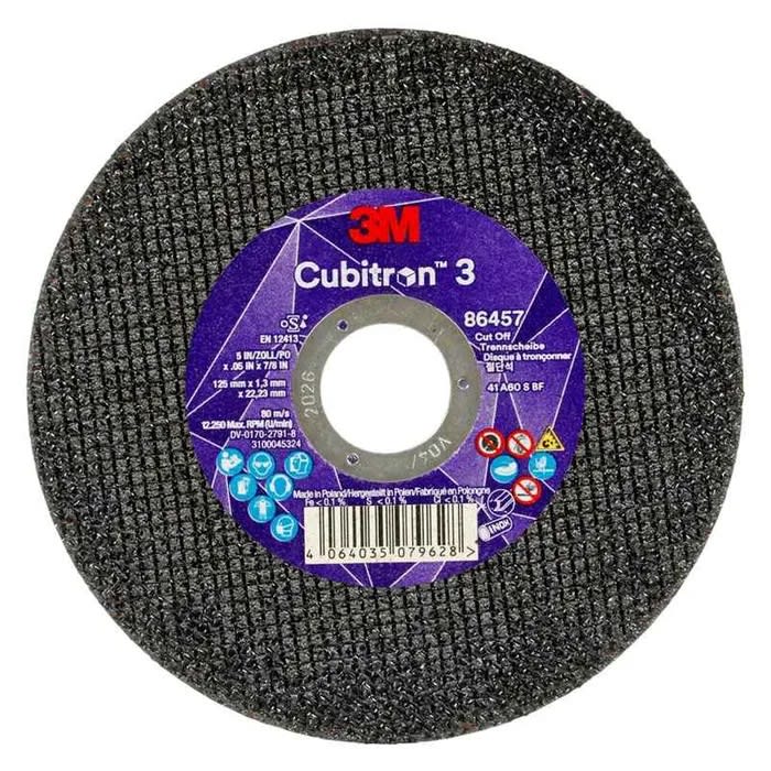 3M Cubitron 3 Cut-Off Wheel 125x1.3x22.23mm