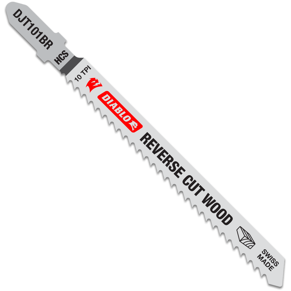 Diablo High Carbon Steel Jig Saw Blade - Wood 100mm Pack of 5