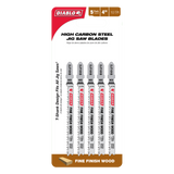 Diablo High Carbon Steel Jig Saw Blade Fine Wood 100mm Pack of 5