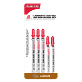 Diablo Bi-Metal Jig Saw Blade - Wood & Laminate 77mm Pack of 5