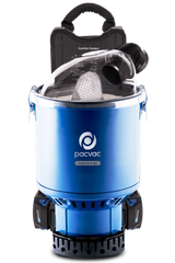PACVAC 18Vx2 SuperPro Go Backpack Vacuum Cleaner Cordless