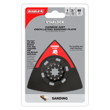 Diablo 60-Grit Starlock Carbide Grit Sanding Plate 90mm