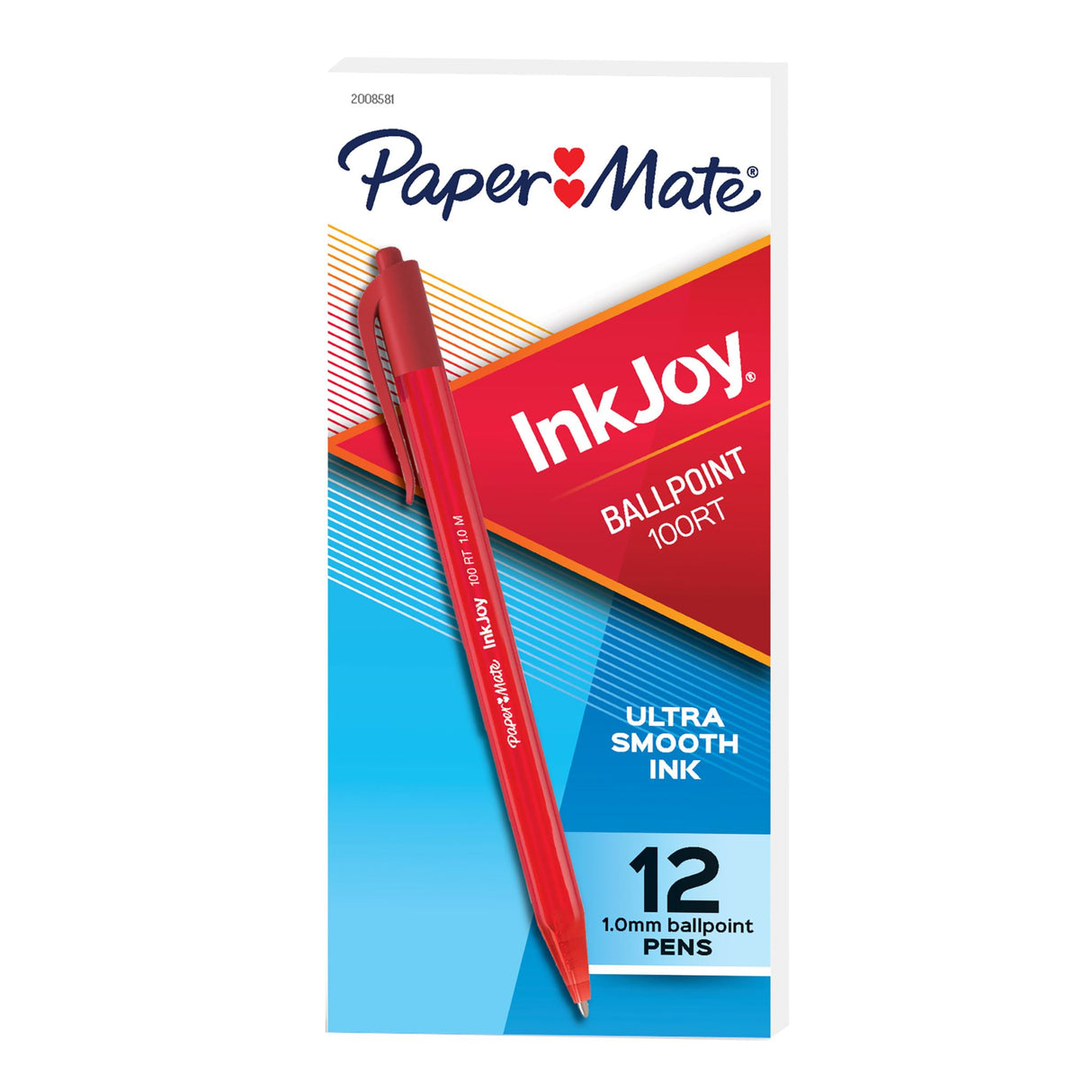 Paper Mate InkJoy Red Ballpoint Pen (Box of 12)