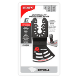 Diablo Bi-Metal Multi-Tool Blade for drywall, 40 x 51mm, featuring ultra-hardened edge and universal fit for oscillating tools.