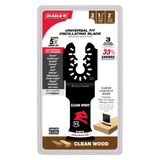 Diablo Bi-Metal Multi-Tool Blades - Clean Wood 50 x 32mm Pack of 3