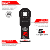 Diablo Starlock Multi-Tool Blade for Nailed Wood 32mm Pack of 3