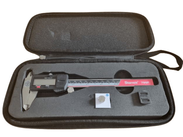 Starrett Digital Vernier with Fractions Reading 8"/200mm