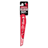 Diablo Demo Demon 6-inch carbide blade for wood and metal cutting, offering 50X longer life and reduced vibration.