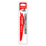 Diablo Bi-Metal Recip Blade-Thick Metal/Demolition 6 inch Pack of 5