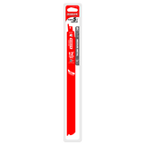 12-inch Diablo Bi-Metal Recip Blades pack of 5, designed for efficient medium metal cutting with dual tooth and heat-resistant coating.