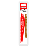 Diablo Bi-Metal Recip Blade for Nail Embedded Wood 6 inch Pack of 5
