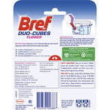Bref Toilet Cubes 2 In 1 Cleaning Foam Flower 2pack