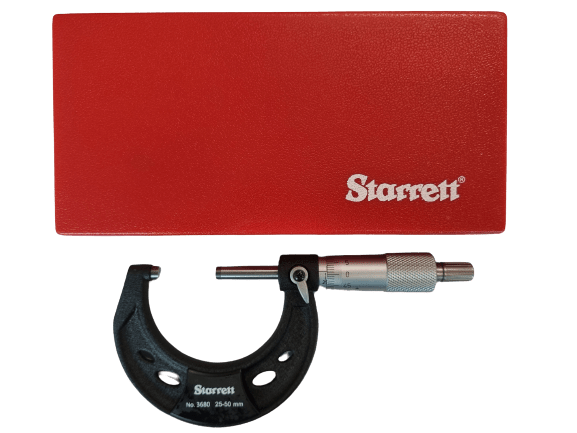 Starrett Outside Micrometer 25-50mm