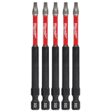 Milwaukee Shockwave Power Bit Square Recess #2 89mm Pack of 5