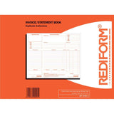 Rediform Book Invoice Statement Duplicate 50 Leaf 297x210mm (Each)