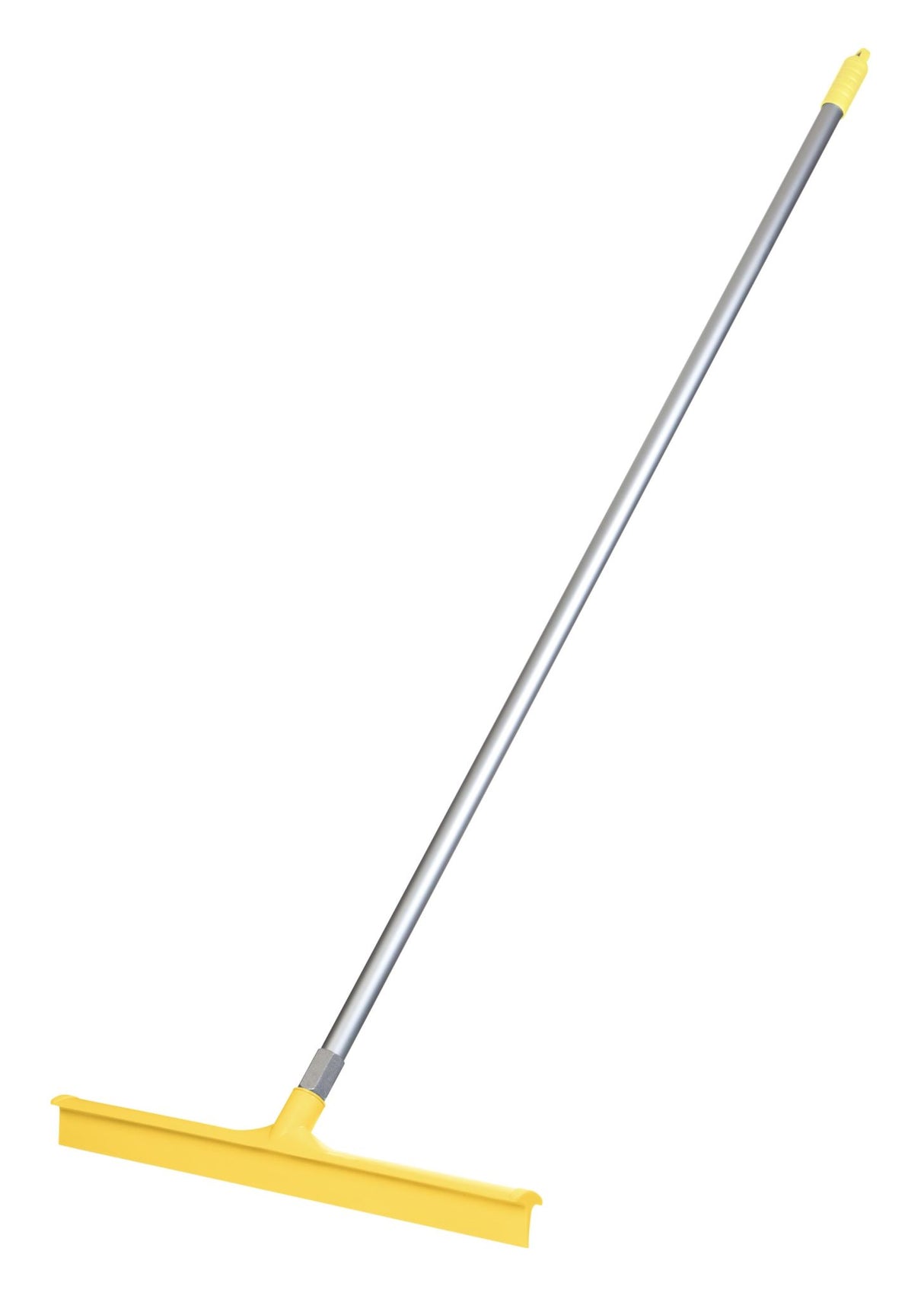 Floor Squeegee Blade Complete Alloy Handle 60cm Yellow - Browns