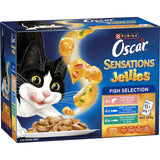 Purina Oscar Wet Cat Food Sensations Jellies Fish