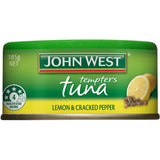 John West Tempters Tuna Lemon & Cracked Pepper Tear tab can 185g