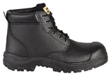 Hard Yakka, Gravel Lace up Safety Boot - Black (Size: 06)