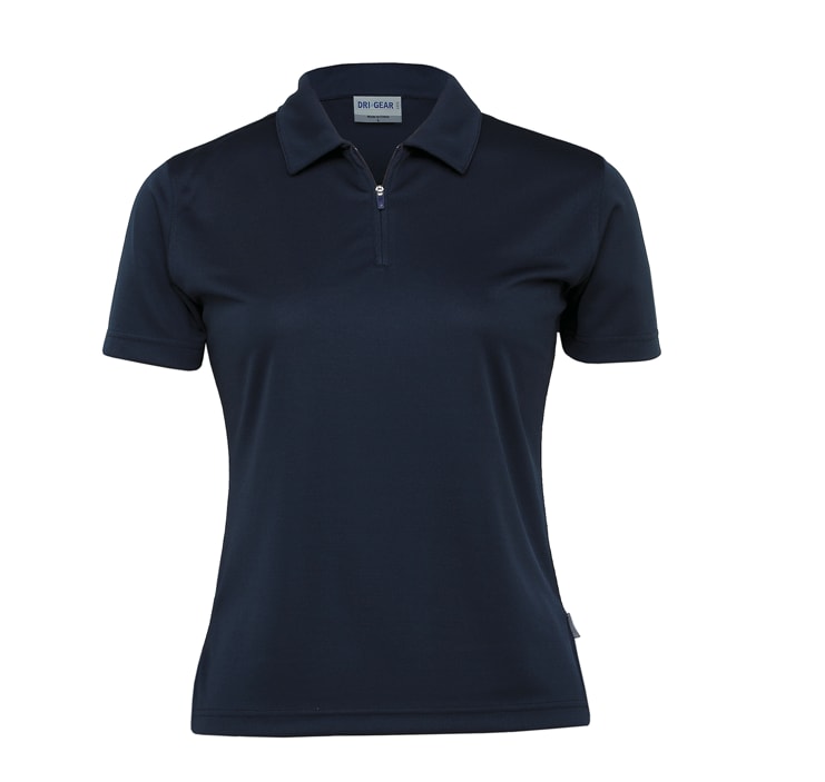 BMV, Women's Dri Gear Axis Polo, WDGAXP - Navy (Size: 22)