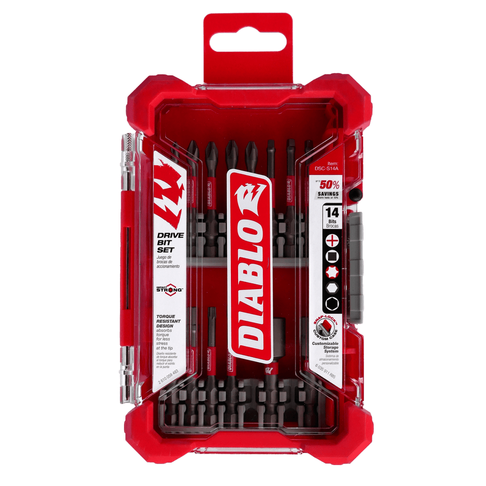 Diablo Screwdriving Set (14 Piece) Set of 14